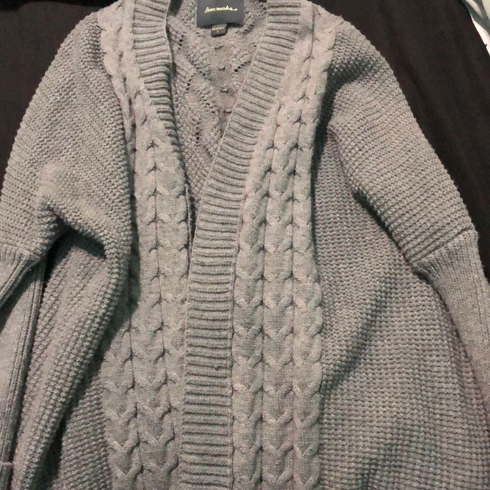 Oversized cardigan